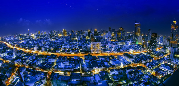 曼谷城市夜景