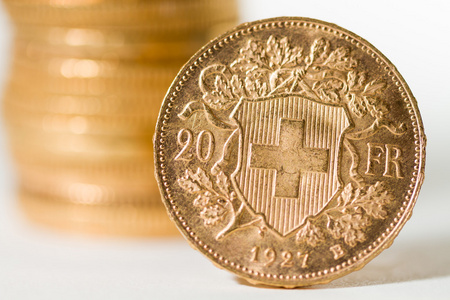 20 瑞士法郎硬币
