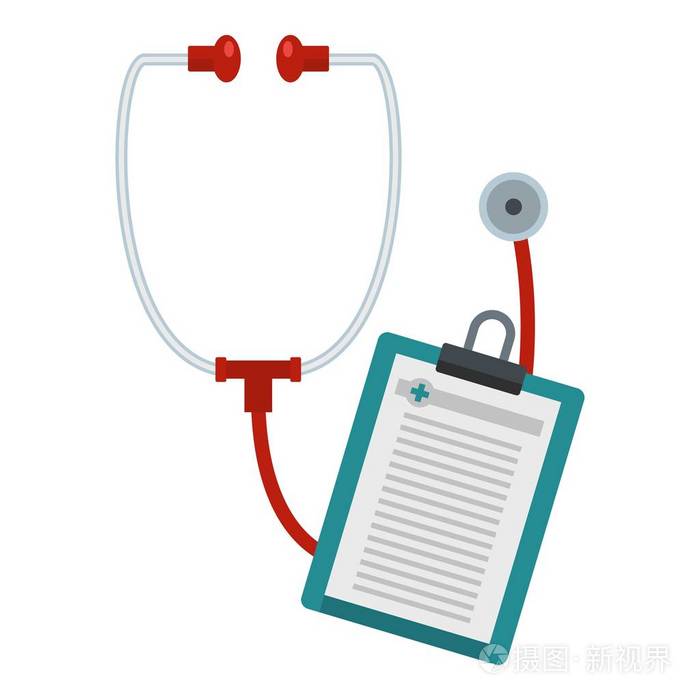 诊断图标, 平面样式插画-正版商用图片06t6sa-摄图新视界