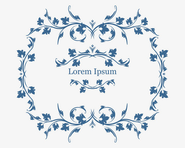 插画花边简笔画图片