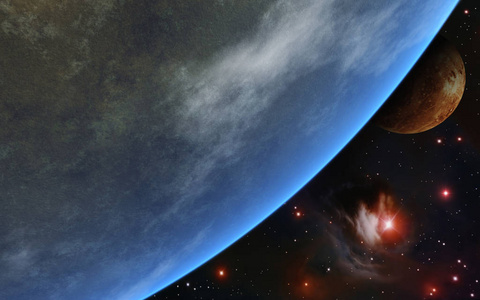 蓝色的星号图片