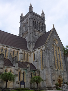 在百慕大最圣三一大教堂