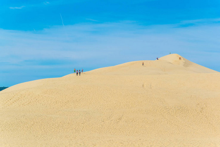 拉特沙丘, 欧洲最大的沙丘, 法郎