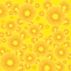 矢量太阳花背景