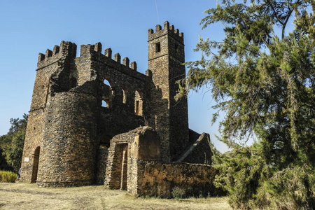 Fasil Ghebbi, 联合国教科文组织世界遗产遗址, Gondar, 埃塞俄比亚