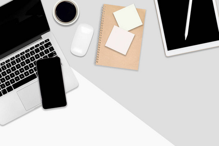 桌面办公模型概念照片