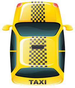 领视达的黄色出租车