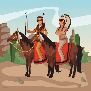 美国印第安人战士部落