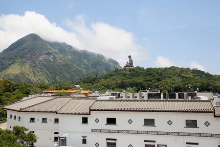 田晒佛在昂坪村图片