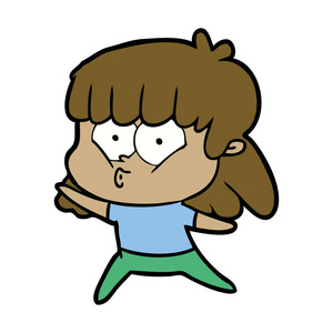 吹口哨的涂鸦图片-吹口哨的涂鸦素材-吹口哨的涂鸦插画-摄图新视界