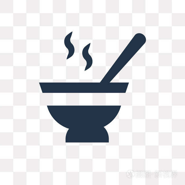 烹饪矢量图标隔离在透明背景下烹调透明度概念可用于web和移动