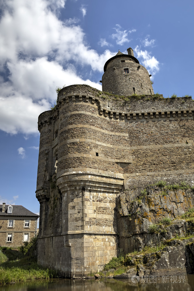 中世纪的城堡馥香法国