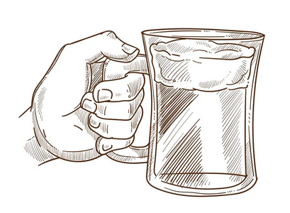 手拿酒杯图片-手拿酒杯素材-手拿酒杯插画-摄图新视界