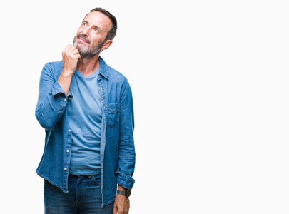 老年人疑问图片