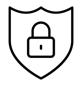 保护盾图标象征防软件图片