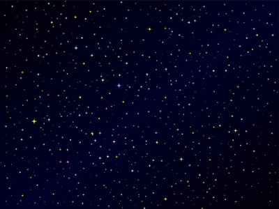 多彩多姿的银河, 我们头顶的天空, 插图与星星, 星空夜空照片