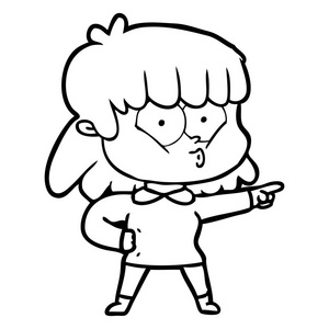 吹口哨的涂鸦图片-吹口哨的涂鸦素材-吹口哨的涂鸦插画-摄图新视界