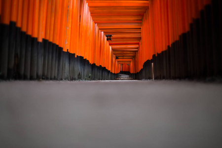 日本京都伏见伊纳里祠牌坊门