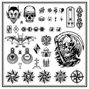 古拉格刑事纹身照片