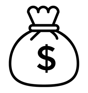 一袋钱图片-一袋钱素材-一袋钱插画-摄图新视界