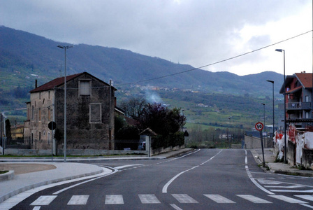 意大利南部 Giffoni 山谷 Piana 的城市景观