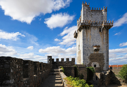 古老的堡垒，贝沙葡萄牙