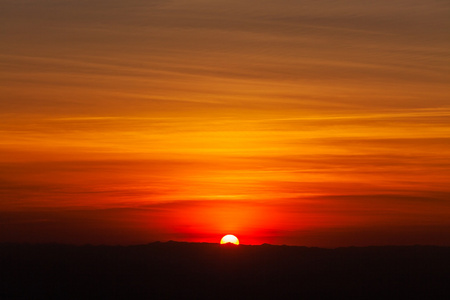 美丽的夕阳