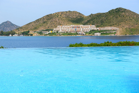 在豪华的酒店 博德鲁姆 土耳其的游泳池