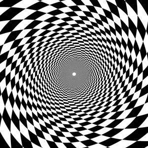 迷幻地道, 棋盘图案黑白相间, 王牌照片