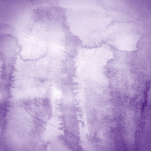 带有水彩颜料纹理的紫色抽象背景