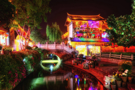 中国丽江市区照片