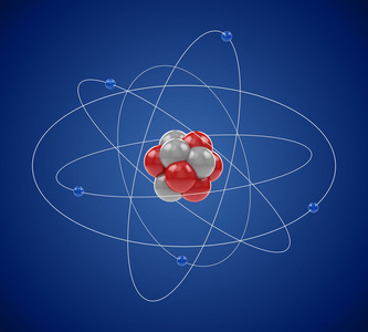 原子模型素材图片