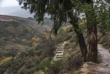 风景秀丽的风景, Nahal Ayoun 自然保护区, Metula, 没有