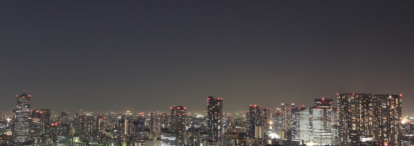 东京夜晚全景