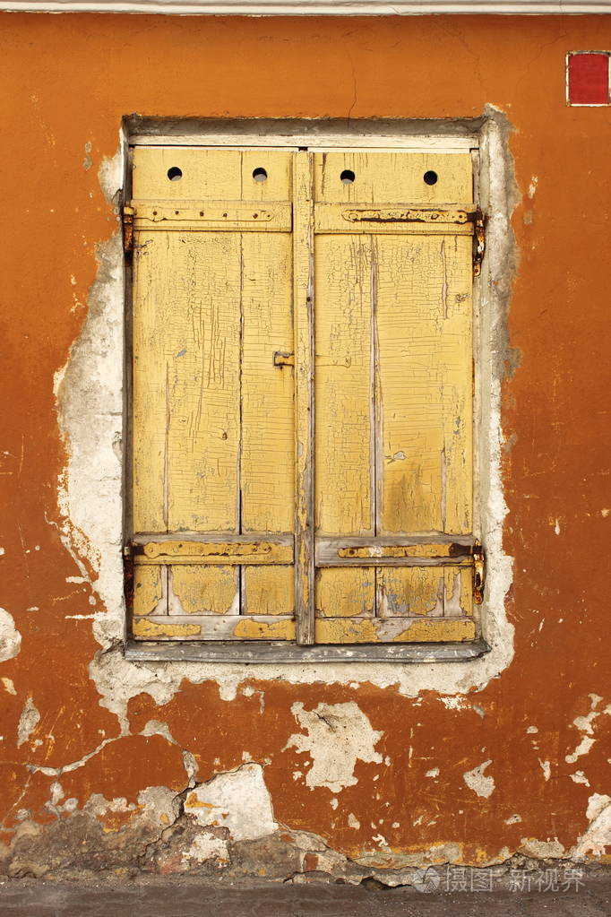 古代的木质门