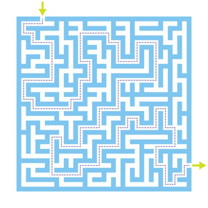 迷宫迷宫游戏与解决方案图片