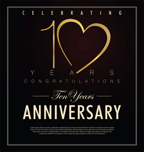 10年10 年周年复古背景照片