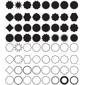 徽章 elements.vector 形状