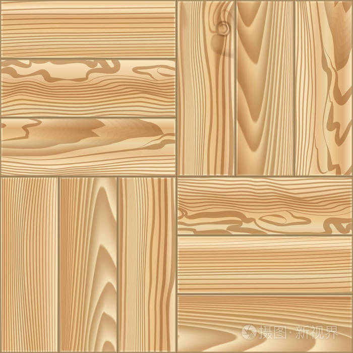 实木复合地板无缝图案.矢量插图插画-正版商用图片06zk8c-摄图新视界