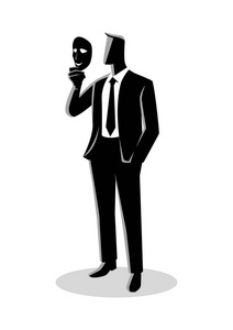 骗子的商人图片-骗子的商人素材-骗子的商人插画-摄图新视界