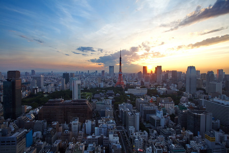 东京城市景观