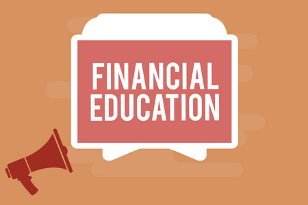 文字写作财经教育。理解金融和投资等金融领域的商业概念