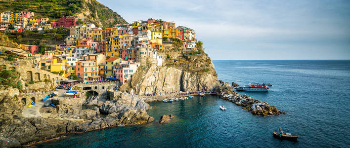 意大利五渔村海岸 Manarola