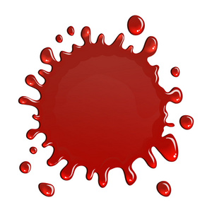 油漆下降剪影图片