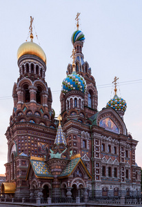 圣彼得堡，俄罗斯东正教教会温泉 na krovi