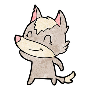 大灰狼卡通图片