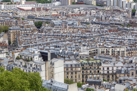 巴黎屋顶视图