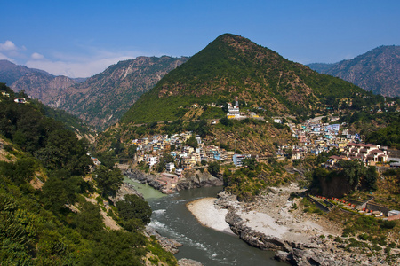 devprayag。内布拉斯加州印度