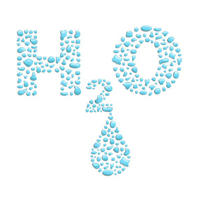 h2o 蓝色