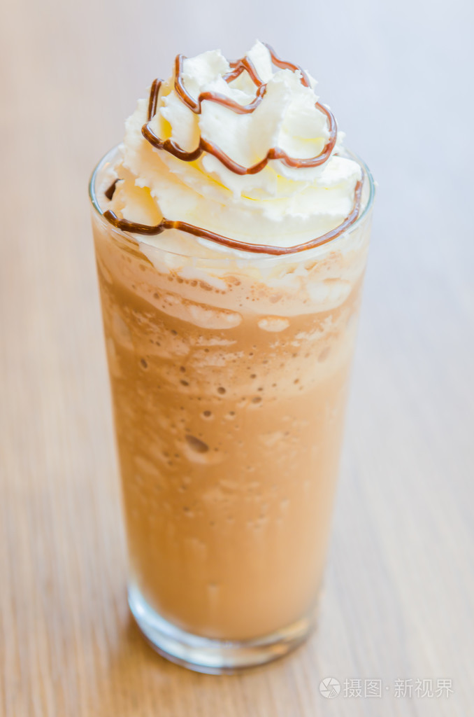 摩卡咖啡冰沙